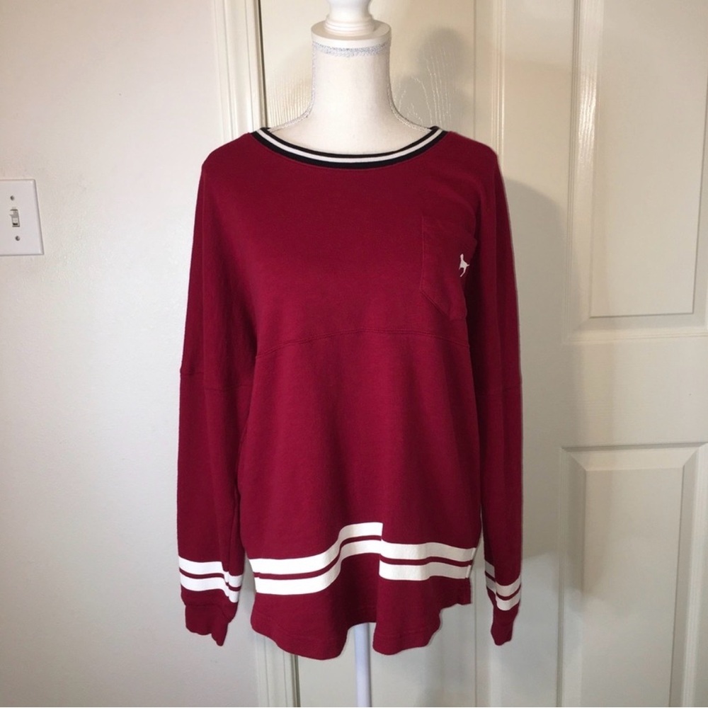 PINK Victoria’s Secret Oversized Lightweight Sweatshirt